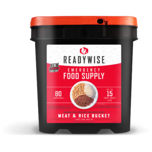 ReadyWise Cubo carne y arroz 80 raciones